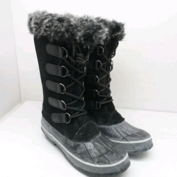 Northside Katsura Waterproof Fur-Lined Winter Boots Black Size 7 - Picture 5 of 11
